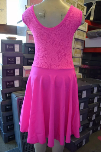 Hot pink lace front sleeveless - lace,