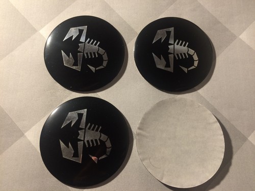 Sticker fiat abarth wheel - 4x,
