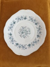 Colclough Braganza China Cake Plate Hyacinth Bucket Doulton Periwinkle blue 