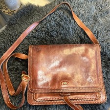 Vintage The Bridge Crossbody Handbag Brown