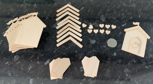 Wooden beach hut - wooden, birch