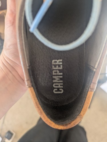 Camper brown and tan leather - camper,