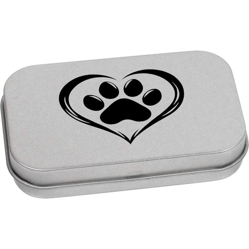 Paw print heart storage - heart', /