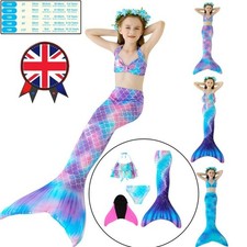 Kids Mermaid Tail With Monofin
