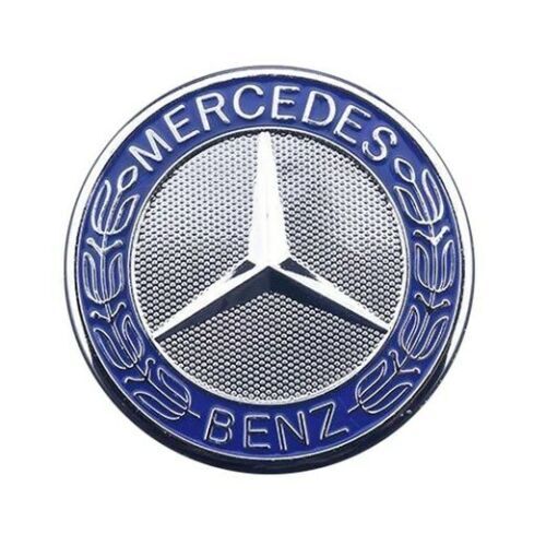 Mercedes benz blue - &, silver