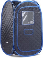 Portable Full Body Sauna Tent Foldable Home Spa Detox Cabin No Steamer Compact