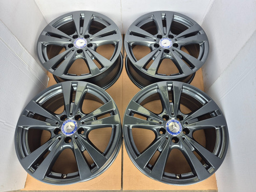 Genuine gunmetal mercedes - 4x,