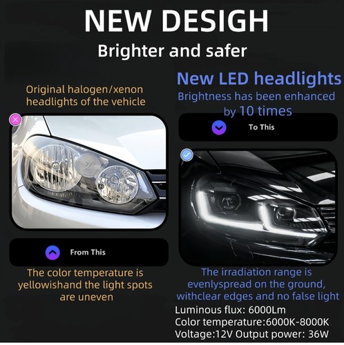 New golf mk6 look - new,