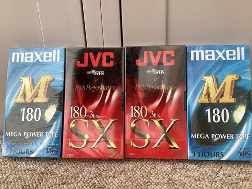Vhs blank cassette tapes 4 - x,