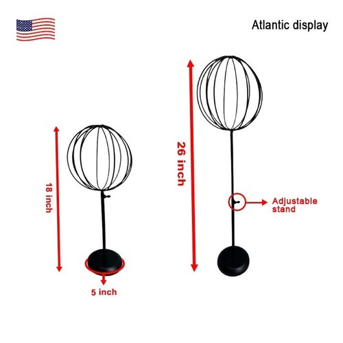 Metal hat display stand - hat,