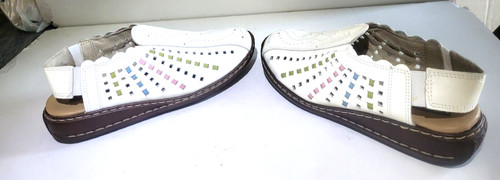 Loretta white leather - loretta,
