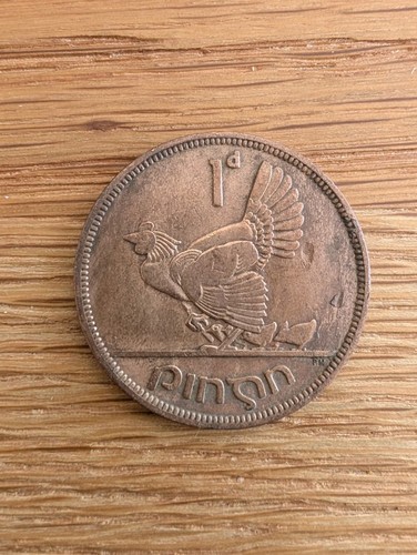 Ireland one penny coin 1946 - ireland,