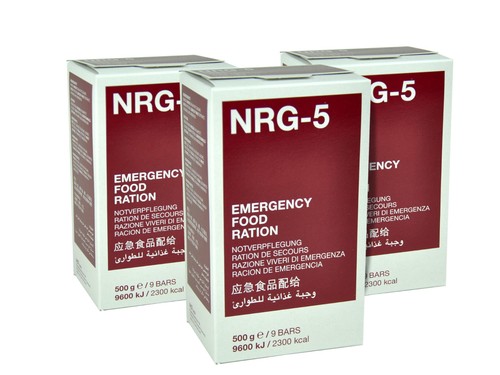 Nrg emergency food ration - 3x,