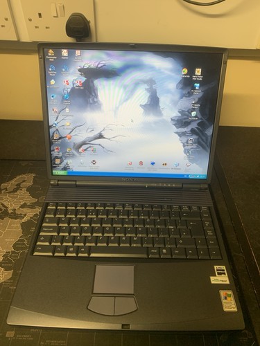 Retro sony laptop windows - sony,
