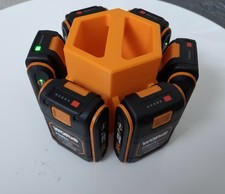 WORX BATTERY CADDY HOLDS 6