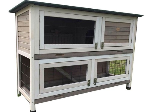 4ft rabbit hutch guinea - rabbit,
