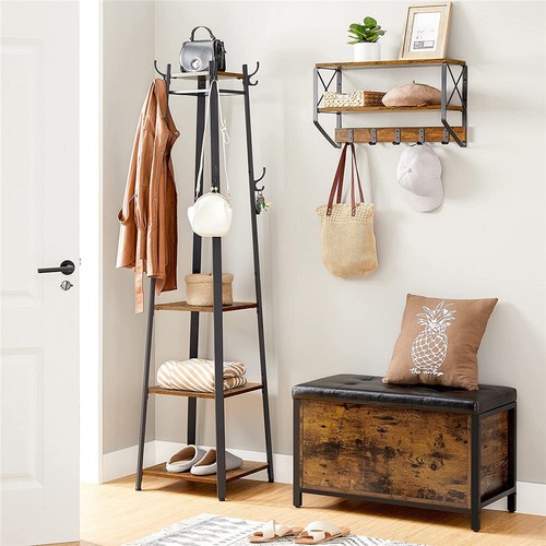 Industrial coat rack - industrial, stand