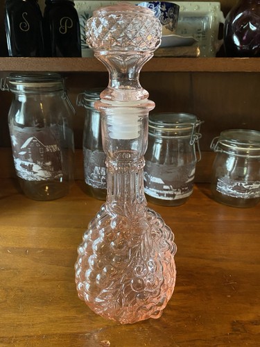 Vtg empoli italy embossed pink - empoli,
