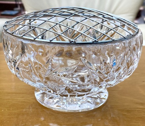 Vintage cut glass rose posy - vintage,