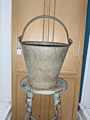 Vintage galvanised metal - vintage,