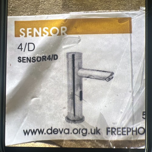Deva sensor4d sensor basin - basin, tap