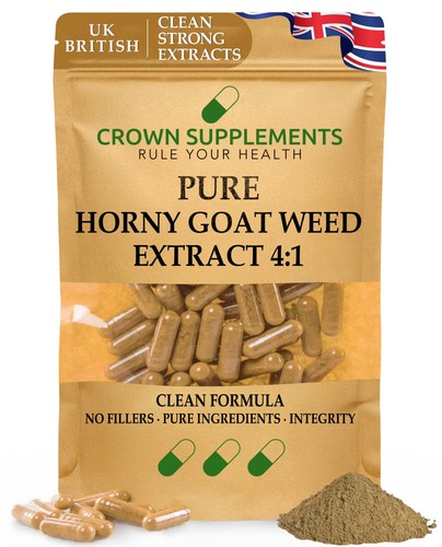 Pure horny goat weed capsules - goat,