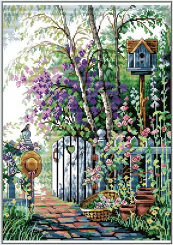 Counted cross stitch kit ct - stitch, 14