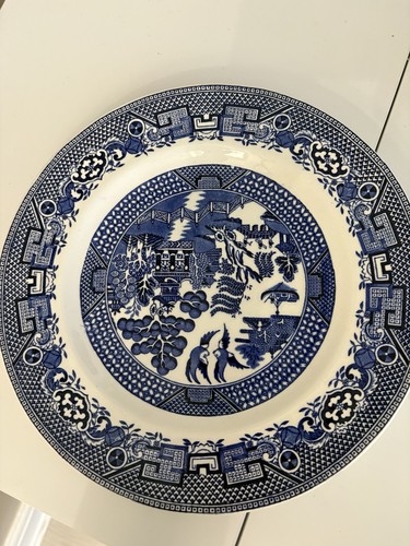 Vintage blue willow - blue,