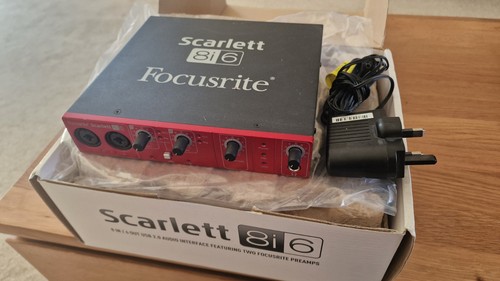 Focusrite scarlett 8i6 - 8i6, gen