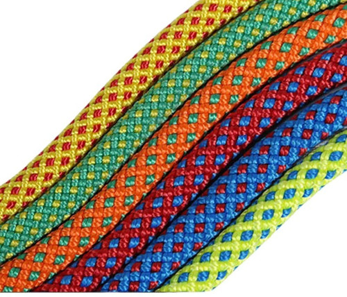 Metres orange climbing - metres, rope