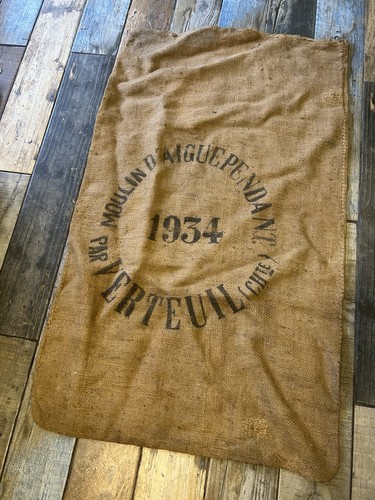 Vintage french hessian - vintage,