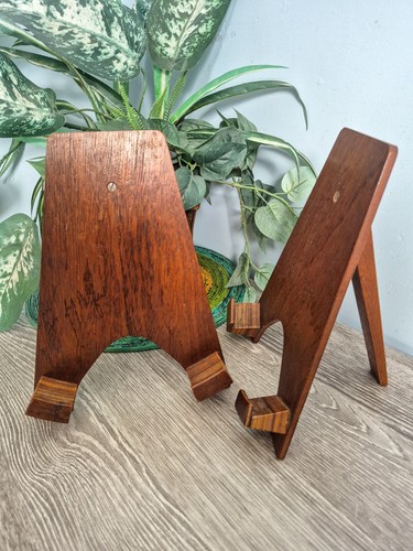 Two vintage wood - two, display