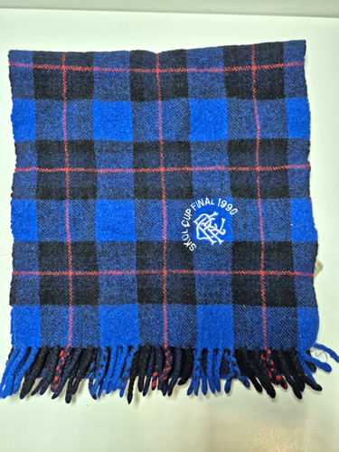 Rangers blue black tartan - blue,