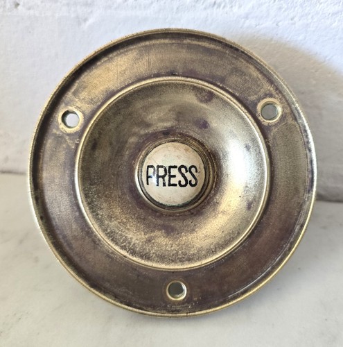 Victorian brass electric - , front