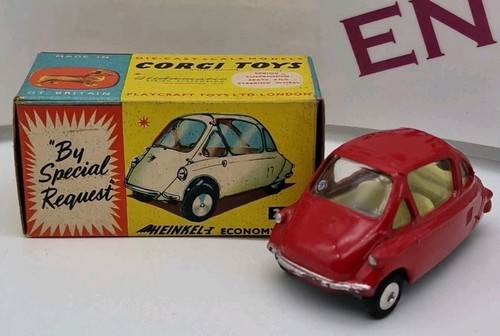 Vintage corgi 233 heinkel - vintage,