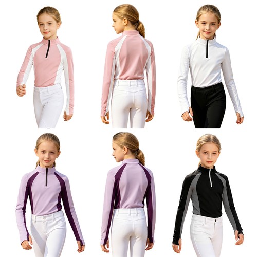 Girls horse riding shirt - girls,
