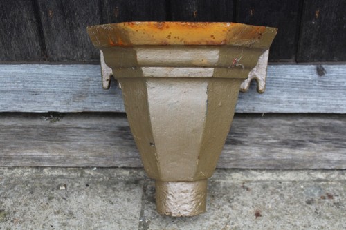 Vintage cast iron drain rain - vintage,