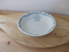 John Maddock & Sons Hotel Ware Vitrified Small Oval Dish Vintage