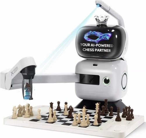 Chess robot with - robot,
