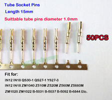 50pcs Nixie/VFD Tube Socket Pins 1mm Gold Plated IN-12 IN-18 IN-8 QS30-1 ZM1040