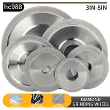 3"~6" Diamond Coated Grinding Wheel Carbide Cutter Grinder Abrasive 100-180 Grit