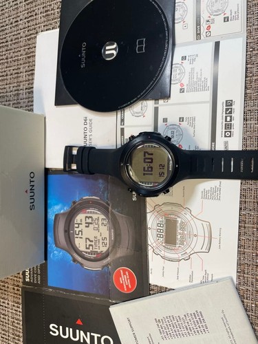 Suunto d6i dive computer black - dive,