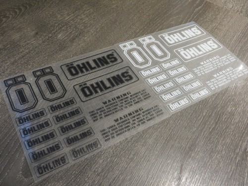 Ohlins stickers decals - ohlins,