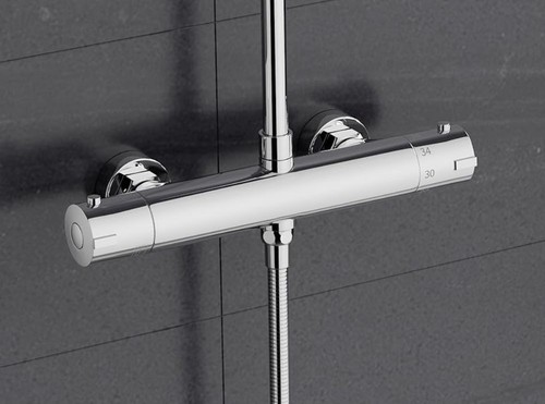 New chrome thermostatic - new, bar