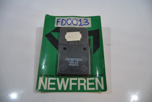 Rear brake pads newfren - pads,