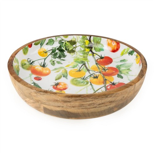 Large mango wood tomato - large,