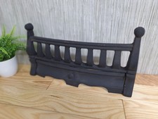 Vintage Black Cast Iron Fire
