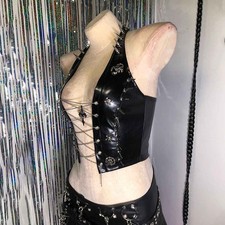 Goth Tops Gothic Tank Y2K Chic