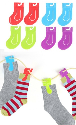 Sock clip set 8pc - set,