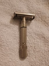 Gillette Fatboy Adjustable DE Safety Razor F4 1960 Fantastic condition !!